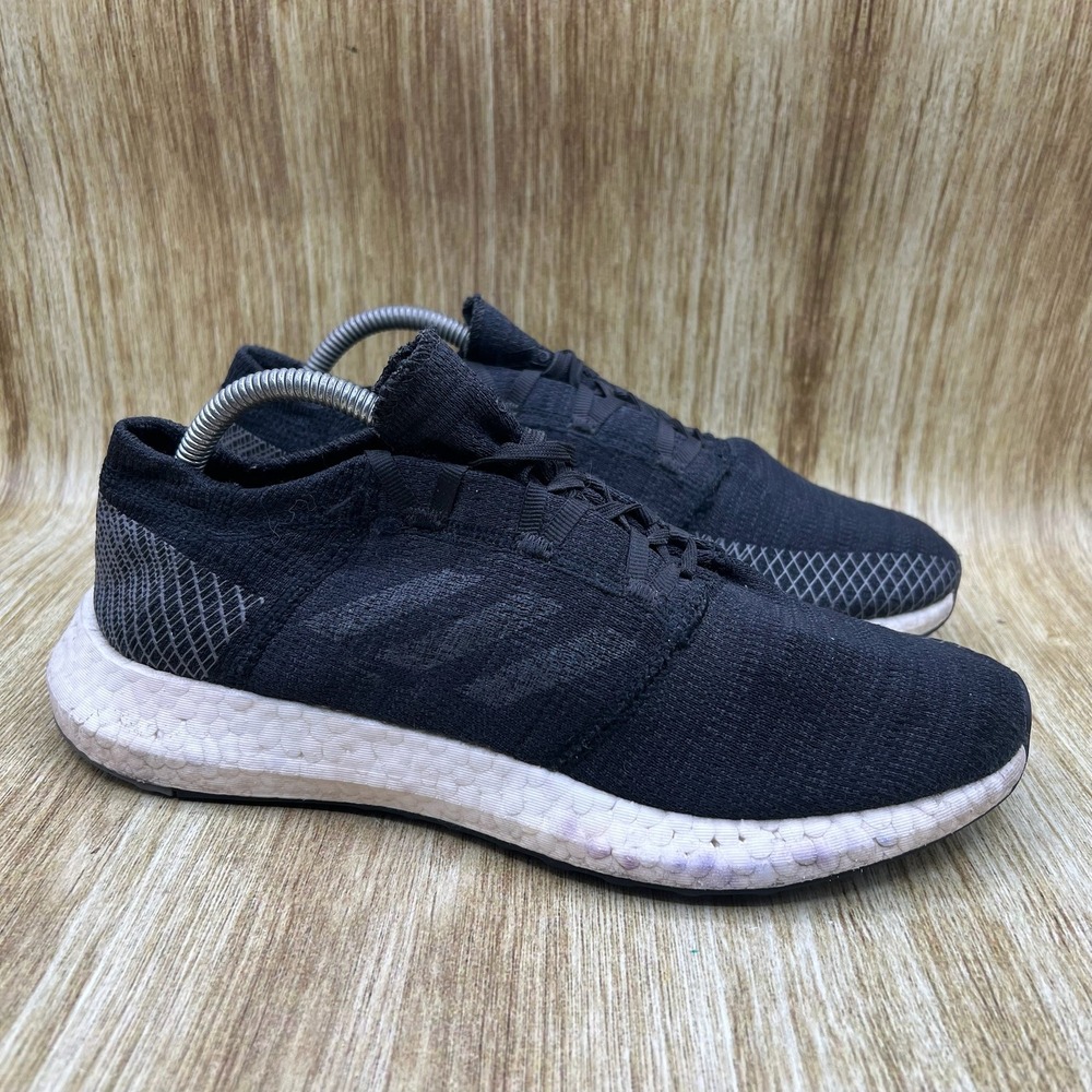 Adidas Pureboost Go Women's Size 10 Running Shoes Black Athletic Sneakers B75665